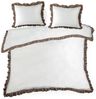 Eurofirany Bettwäsche LAURA ELIZA, 55 % Baumwolle, 45 % Polyester, 3 teilig, mit dekorative Kante oder Rüsche, atmungsaktiv Bild 5