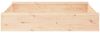 vidaXL Sandkasten, Massives Kiefernholz natur, 111 x 111 x 20 cm, Quadratisch Bild 4