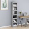 vidaXL Bücherregal/Raumteiler Grau Sonoma 40x30x198 cm 813597 Bild 3