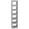 vidaXL Bücherregal/Raumteiler Grau Sonoma 40x30x198 cm 813597 Bild 2