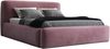 Polsterbett LUMO 160x200 mit Matratze, Bettkasten und Lattenrost. Farbe: Flamingo 14 Bild 4