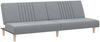vidaXL Schlafsofa Hellgrau Stoff 351881 Bild 2