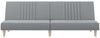 vidaXL Schlafsofa Hellgrau Stoff 351881 Bild 4