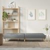 vidaXL Schlafsofa Hellgrau Stoff 351881 Bild 3