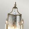 Wandlampe, Kristalle Glas Spiegelglas, H 69,2 cm Bild 2