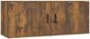 vidaXL TV-Wandschrank Räuchereiche 100x34,5x40 cm 816637 Bild 2
