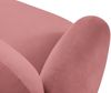 Micadoni Panorama Sofa Blair 6-Sitzer Samtstoff Lachs Bild 5