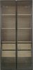 Badezimmerschrank-Set aus MDF mit LED-Beleuchtung & Milchglastüren, natur, 2er-Set Bild 5