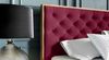 99rooms Galaxy Boxspringbett 140x200 cm Velours MONOLITH Bordeaux Bild 1