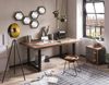TABLES&Co Tisch 160x85 Altholz Bunt Metallgestell Schwarz Bild 3