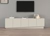 OTTO home Lowboard VELA, Höhe 60 cm, Breite 225 cm,Design mit schrägen Türen (1 St), Made in Italy, Maße-B/T/H: 225x35x60, Lowboard, TV-Board, TV-Kommode Bild 2
