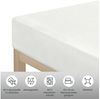 OTTO home Spannbettlaken Cremona, BASIC und PREMIUM Qualität, mit Elasthan, Baumwolle, Jersey (180 g/m), Gummizug: rundum, (1 Stück), bis 20 cm Höhe, Bettlaken ab Gr. 90x200 cm, Strapazierfähig Bild 4