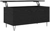 vidaXL Couchtisch Schwarz Eichen-Optik 90 x 44.5 x 45 cm Holzwerkstoff 879617 Bild 5