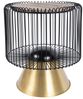 Beistelltisch Malibu 125 Braun / Schwarz / Gold Bild 4