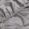 Erwin Müller Spannbettlaken Spannbettlaken "Landshut", Satin, Gummizug: Rundumgummi, (1 Stück), Uni Bild 4