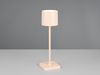 Akku LED Tischleuchte FERNANDEZ kabellos für Innen & Außen, Beige - H: 38cm Bild 3