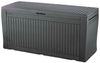 Keter Garten-Aufbewahrungsbox Comfy 270 L Anthrazit 447612 Bild 4