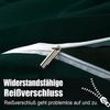Bettwäsche Set Dunkelgrün 140x200 Mikrofaser Reißverschluss 100% Polyester Bild 3