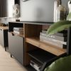 Kommode Marelle Anthrazit/Artisan 140 x 81.3 cm mit 2 Türen Vicco Bild 4