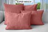 Amilian Dekokissen 4er Set mit Füllung - Sofakissen Set - 2 x 45 x 45 cm + 2 x 35 x 45 cm, (4 Stück) Zierkissen - Kuschelkissen - Couchkissen mit Kissenfüllung Bild 2