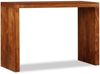 vidaXL Konsolentisch Massivholz mit Honigfarbener Politur 110x40x76 cm 244671 Bild 3