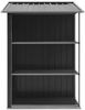vidaXL Gartenhaus mit Regal Anthrazit 205x130x183 cm Eisen 47106 Bild 5