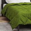 vidaXL Sommerdecke Grün 220 x 155 cm Mikrofaser 42025435 Bild 4