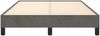 vidaXL Bettgestell ohne Matratze Dunkelgrau 120x190 cm Samt 3269626 Bild 5