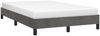 vidaXL Bettgestell ohne Matratze Dunkelgrau 120x190 cm Samt 3269626 Bild 4