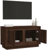 vidaXL TV-Schrank Braun Eichen-Optik 80x35x45 cm Holzwerkstoff 819859 Bild 5