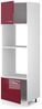 Mikrowellenschrank R-Line Rot Hochglanz 60 cm Vicco Bild 4