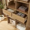 Offener Kleiderschrank Vippsaki mit 7 Fächern 200x100x50 cm Eicheoptik [en. casa] Bild 5
