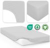 Jacobson Spannbettlaken BIO, Jersey Spannbetttuch, Bettlaken 160 g/m², 100% BIO-Baumwolle, Gummizug: rundum, GOTS zertifiziert Bild 3