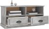 vidaXL TV-Schrank Betongrau 93x35,5x45 cm Holzwerkstoff 816468 Bild 5