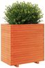 vidaXL Pflanzkübel Wachsbraun 70x40x72,5 cm Massivholz Kiefer 3282591 Bild 4