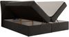 Boxspringbett DAGOS 180 x 200 cm mit Kopfteil, Lattenrost und Stauraum – Doppelbett mit Matratze & Topper T25 , stabile Konstruktion, Bettkasten, modernes Design - Dunkelgrau Velvet - H4 Bild 4