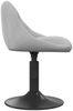vidaXL Esszimmerstühle 6 Stk. Drehbar Hellgrau Samt 3088802 Bild 5