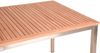 Gartentisch ELSA Teak Silber Edelstahl 180x90x75cm | Terrassentisch Wetterfest Outdoor Tisch Bild 3