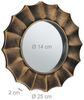 Relaxdays Spiegel 3er Set Ornament Bild 5
