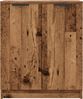 vidaXL Schuhschrank Altholz-Optik 59x35x70 cm Holzwerkstoff 856989 Bild 4