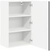 vidaXL Wandschrank PORTO Schwarz 50 x 31 x 80 cm Holzwerkstoff 885386 Bild 5