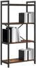 vidaXL Bücherregal Geräucherte Eiche 60 x 30 x 120 cm Holzwerkstoff 868391 Bild 3