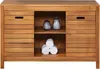 Vente-unique - PULUKAN Waschbeckenmöbel Holz, Platte Braun - B 50 cm x H 83 cm x L 130 cm Bild 2