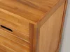 Vente-unique - PULUKAN Waschbeckenmöbel Holz, Platte Braun - B 50 cm x H 83 cm x L 130 cm Bild 4