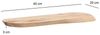 Wandregal Akazie Massivholz 40cm - Schwebendes Design Regal für die Wand Holz massiv - Hängeregal in organischer Form - Wandboard aus Echtholz Bild 3