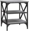 vidaXL Beistelltisch Grau Sonoma 40x42x50 cm Holzwerkstoff 825778 Bild 2