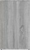 Kleiderschrank, Holzwerkstoff, grau/Sonoma, 80 x 40 x 65 cm Bild 4