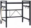 Küchenregal verstellbar L. 40-60 cm x T36 cm x H46 cm schwarz Bild 4