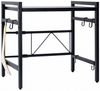 Küchenregal verstellbar L. 40-60 cm x T36 cm x H46 cm schwarz Bild 5