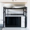 Küchenregal verstellbar L. 40-60 cm x T36 cm x H46 cm schwarz Bild 3